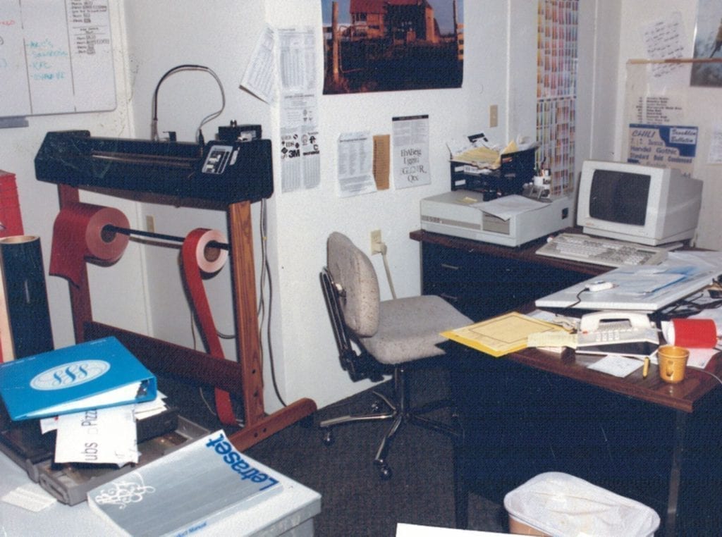 Brooklin Signs Office 1987